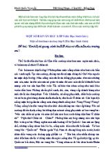 Một số bài làm văn hay Lớp 5 (Thi học sinh giỏi)